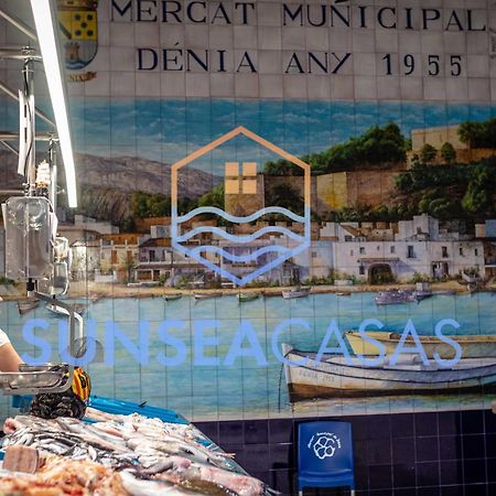 Atico con vistas al castillo al lado del mar Dénia Exterior foto
