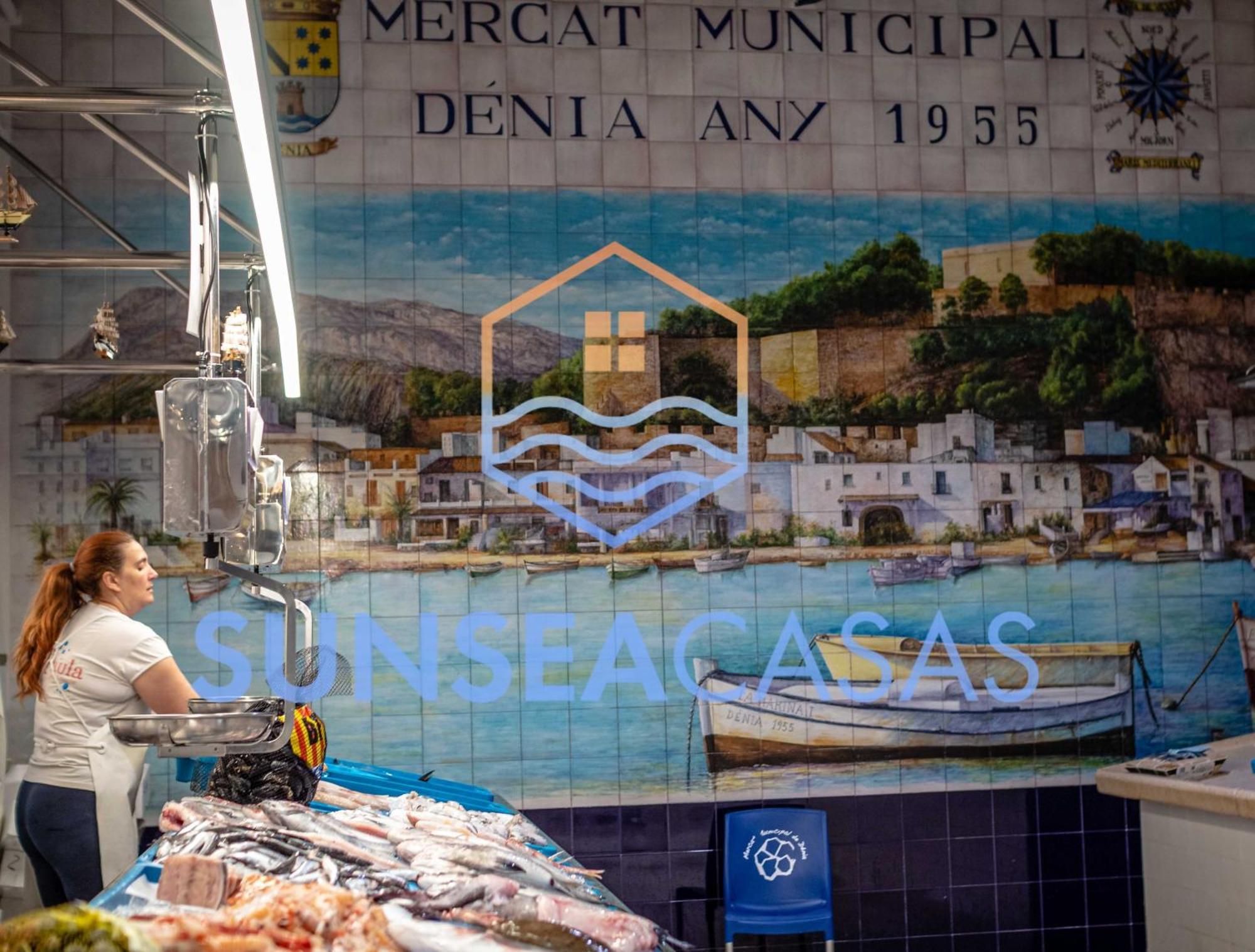 Atico con vistas al castillo al lado del mar Dénia Exterior foto